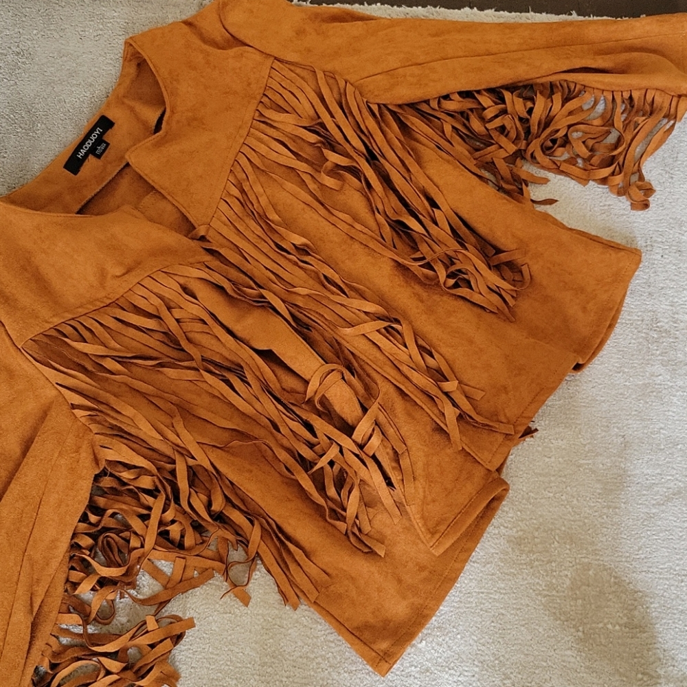 Suade Style Cowgirl Jacket